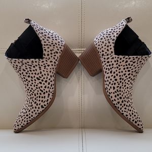 Lepord like print Jolimall booties